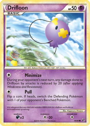 Drifloon (46/90) [Undaunted] Reverse Holofoil - Common