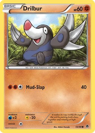 Drilbur (55/98) [Emerging Powers] - Common