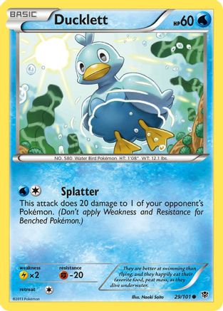 Ducklett (29/101) [Plasma Blast] - Common
