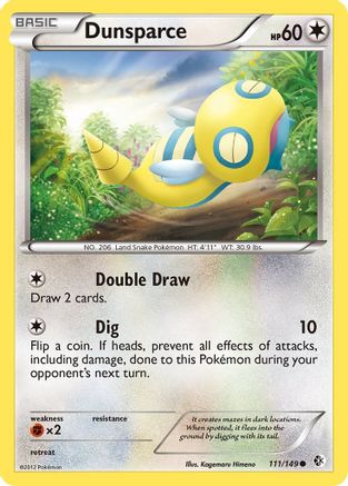 Dunsparce (111/149) [Boundaries Crossed] - Common