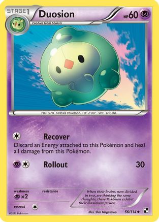 Duosion (56/114) [Black and White] - Uncommon