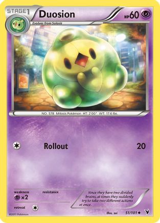 Duosion (51/101) [Noble Victories] Reverse Holofoil - Uncommon