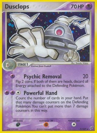 Dusclops (7/107) [Deoxys] - Holo Rare