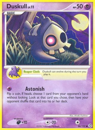 Duskull (086/132) [Secret Wonders] Reverse Holofoil - Common