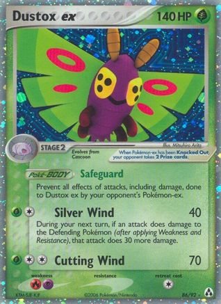 Dustox ex (86/92) [Legend Maker] Holofoil - Ultra Rare