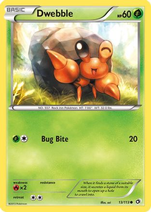 Dwebble (13/113) [Legendary Treasures] - Common