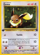 Eevee (055/82) [Team Rocket] 1st Edition - Common
