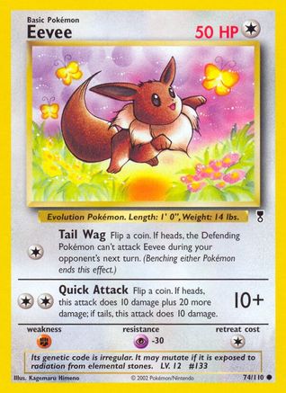 Eevee (074/110) [Legendary Collection] Reverse Holofoil - Common