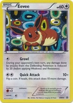 Eevee - BW94 (BW94/101) [Black and White Promos] Holofoil - Promo