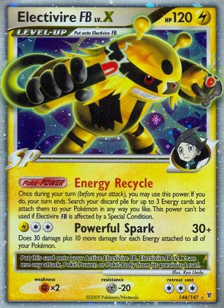 Electivire FB Lv.X (144/147) [Supreme Victors] Holofoil - Ultra Rare