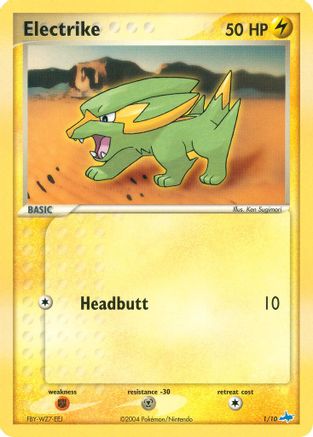 Electrike (1/10) [EX Trainer Kit 1 Latias & Latios] - Common