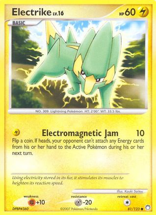 Electrike (81/123) [Mysterious Treasures] - Common