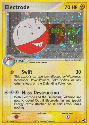Electrode (005/101) [Hidden Legends] Reverse Holofoil - Holo Rare