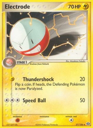 Electrode (27/106) [Emerald] - Uncommon