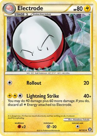 Electrode (34/102) [Triumphant] Reverse Holofoil - Uncommon