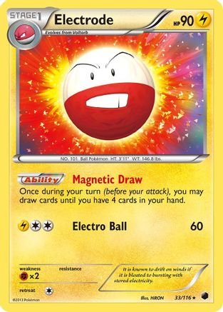 Electrode (33/116) [Plasma Freeze] Holofoil - Holo Rare