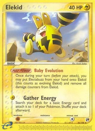 Elekid (36/100) [Sandstorm] - Uncommon