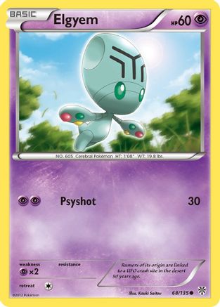 Elgyem (68/135) [Plasma Storm] - Common