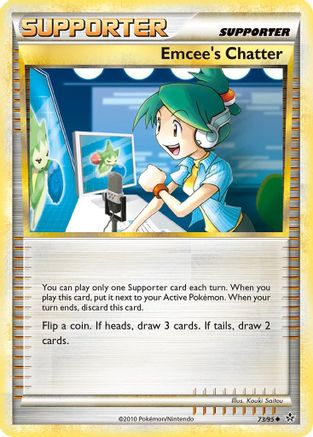 Emcee's Chatter (073/95) [Unleashed] - Uncommon