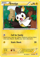 Emolga (45/124) [Dragons Exalted] Reverse Holofoil - Uncommon