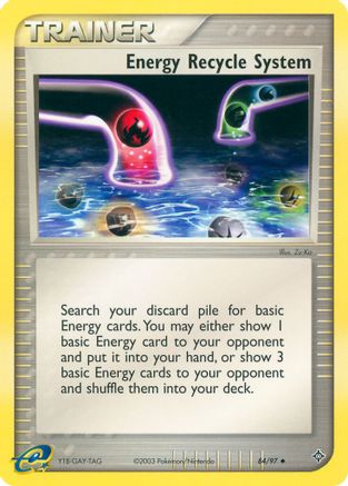 Energy Recycle System (84/97) [Dragon] Reverse Holofoil - Uncommon