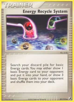 Energy Recycle System (81/115) [Unseen Forces] - Uncommon