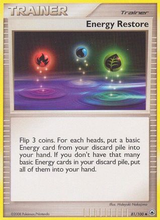 Energy Restore (81/100) [Majestic Dawn] Reverse Holofoil - Uncommon