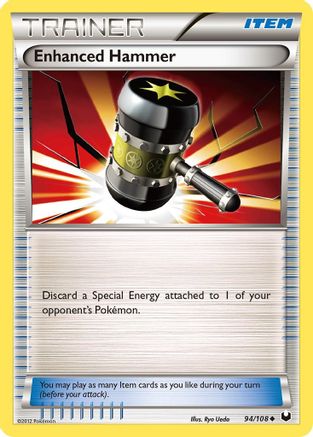 Enhanced Hammer (94/108) [Dark Explorers] Reverse Holofoil - Uncommon