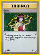 Erika (016/132) [Gym Heroes] 1st Edition Holofoil - Holo Rare