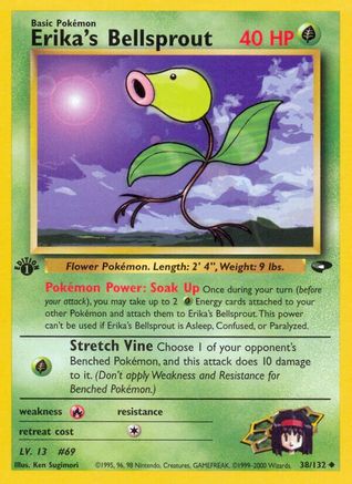 Erika's Bellsprout (038/132) [Gym Challenge] 1st Edition - Uncommon