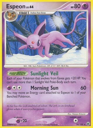 Espeon (018/100) [Majestic Dawn] - Rare