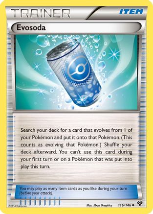 Evosoda (116/146) [XY Base Set] - Uncommon