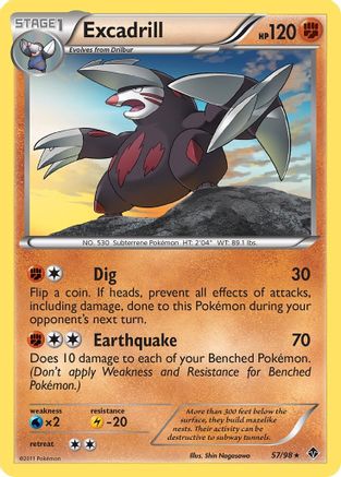 Excadrill (57/98) [Emerging Powers] - Rare