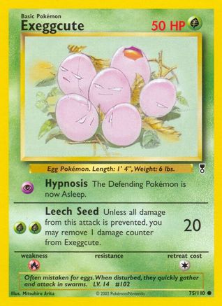 Exeggcute (75/110) [Legendary Collection] Reverse Holofoil - Common