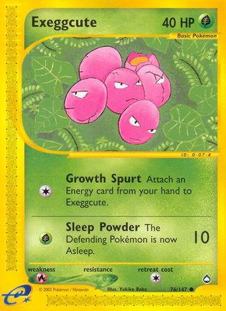 Exeggcute (076/147) [Aquapolis] - Common