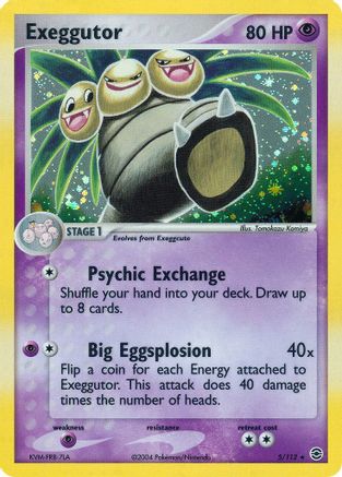 Exeggutor (5/112) [FireRed & LeafGreen] Holofoil - Holo Rare