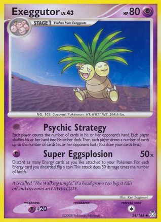 Exeggutor (54/146) [Legends Awakened] Reverse Holofoil - Uncommon