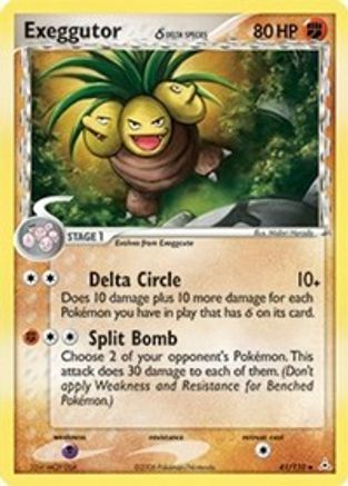 Exeggutor (Delta Species) (41/110) [Holon Phantoms] - Uncommon