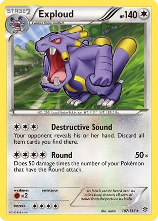 Exploud (107/135) [Plasma Storm] - Rare