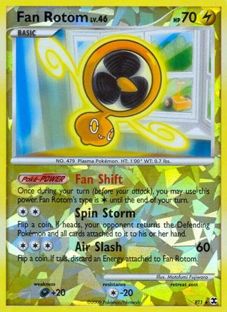 Fan Rotom (RT1/111) [Rising Rivals] Reverse Holofoil - Ultra Rare