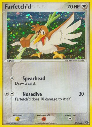 Farfetch'd (Secret Rare) (107/106) [Emerald] Holofoil - Secret Rare