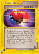 Fast Ball (124/144) [Skyridge] Reverse Holofoil - Uncommon