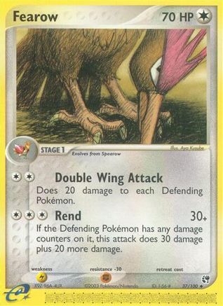 Fearow (37/100) [Sandstorm] - Uncommon
