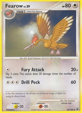 Fearow (36/100) [Majestic Dawn] - Uncommon