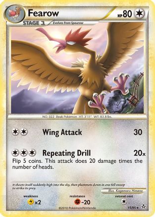 Fearow (15/95) [Unleashed] - Rare