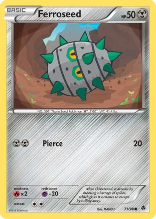 Ferroseed (71/98) [Emerging Powers] - Common
