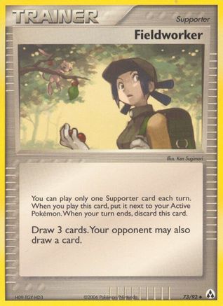 Fieldworker (073/92) [Legend Maker] Reverse Holofoil - Uncommon