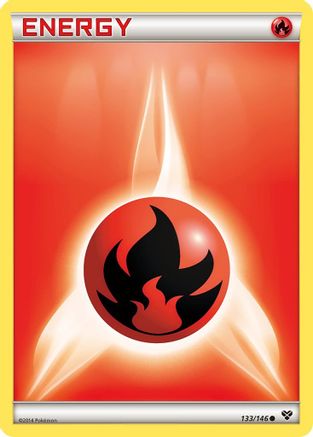 Fire Energy (133/146) [XY Base Set] - Common
