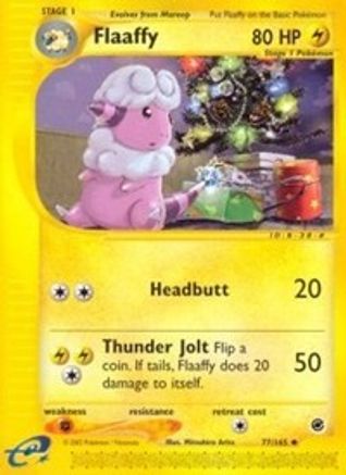 Flaaffy (077/165) [Expedition] Reverse Holofoil - Uncommon