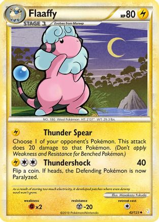 Flaaffy (042/123) [HeartGold SoulSilver] - Uncommon